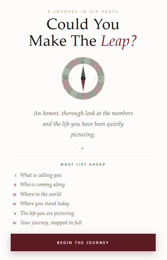 Travel Calculator: Can you make the Leap?