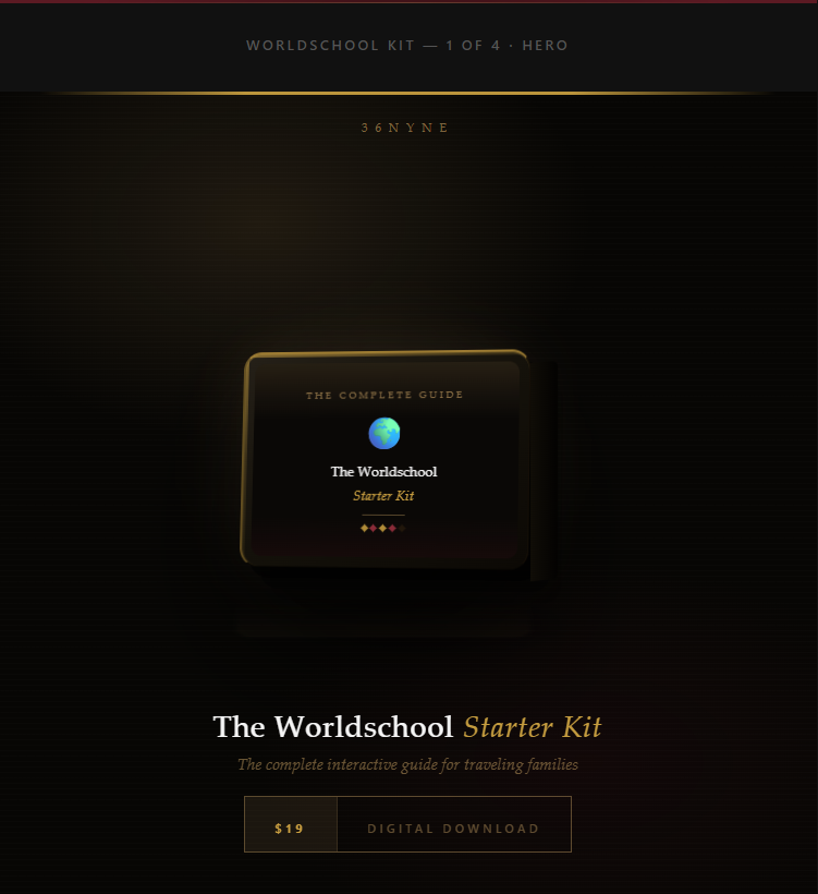 The Complete Worldschool Starter Kit